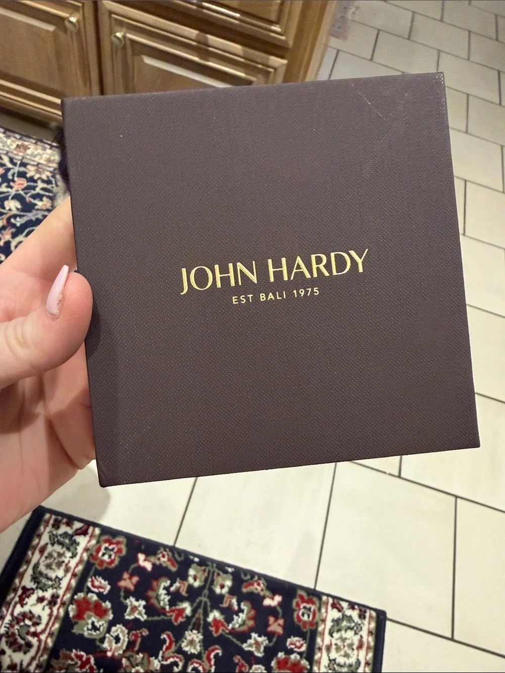 John Hardy Jewelry Box and Pouch